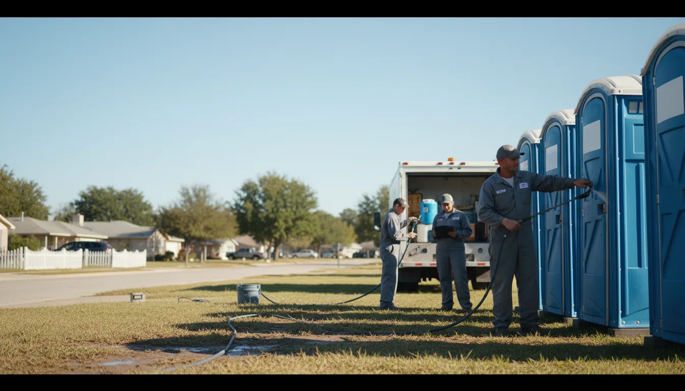 Long-Term Portable Toilet Rental in Corydon, IA near me